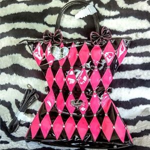 🖤 Madison K Large Funky Shopper Pink 👛